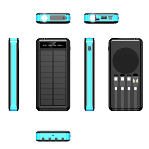 <span class=keywords><strong>Boîtier</strong></span> <span class=keywords><strong>de</strong></span> batterie externe pour panneau solaire JX <span class=keywords><strong>avec</strong></span> logo à 4 câbles intégré Support personnalisé Chargeur <span class=keywords><strong>sans</strong></span> <span class=keywords><strong>fil</strong></span> Type-C Powerbank pour téléphones mobiles - Product Image 2