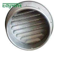 Capot de ventilation en forme de champignon, en acier inoxydable à faible résistance au vent pour système d'extraction de hotte de cuisine