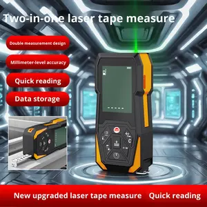 LIANGJIN HS-09A Misuratore Laser a Infrarossi e Telemetro Due-in-Uno, Strumento di Misurazione Portatile per Interni con Precisione a Livello Millimetrico - Product Image 6