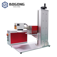 Nouvelle machine de marquage laser UV 3W 5W, type portique, refroidissement par eau CNC, système de contrôle BJJCZ, prend en charge DWG/DST/PLT, résolution 0,01 mm