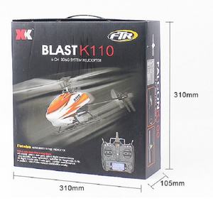 Wltoys XK K110 6CH 3D 6G, Mini Helicóptero RC con Control Remoto, Juguete Volador sin Escobillas para Adultos - Product Image 6