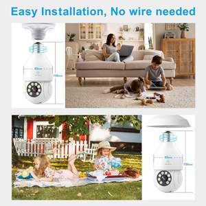 Telecamera Dome Antela 3MP WiFi per Interni con Rilevamento Movimento e Visione Notturna, Telecamera di Sicurezza in Plastica - Product Image 3