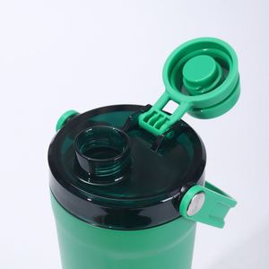 Custom 720Ml 304 Stainless Steel Sports Vacuum Flask Handheld Fitness <b>Protein</b> Powder Shaker Cup Water <b>Bottle</b> Tumbler With Handle - Product Image 4