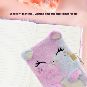 Cuaderno de Felpa con Bloqueo de Gato de Dibujos Animados, Cuaderno Cultural para Niños, Papelería, Diario Perfecto para Estudiante, Pequeña Princesa, Regalo Escolar - Product Image 4