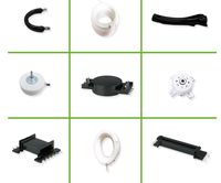 Máquina de Moldeo por Inyección Hidráulica de 25 Toneladas con Mesa Rotatoria Vertical de 2 Estaciones, Inyector Pequeño para Moldeo por Inserción de PP/PA/PC