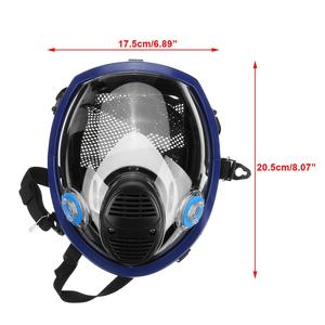 Masker <span class=keywords><strong>Respirator</strong></span> Gas Las Bahan Kimia Wajah Penuh <span class=keywords><strong>Anti</strong></span> Debu 7 In 1 - Product Image 4
