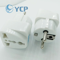 Adaptateur de prise universelle UK avec mise à la terre, kit de voyage pour les États-Unis, l'Irlande, Hong Kong (Type G), en ABS, 13A 250V, convertisseur BS
