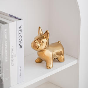 Adornos nórdicos de porcelana para perros, joyería creativa para animales, modelo de pozo, artesanías decorativas, hucha para perros y toros - Product Image 4