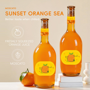 Vino de Frutas Moscato Naranja de 750 ml, Bebida Ligera, Dulce y Refrescante <span class=keywords><strong>para</strong></span> Venta al por Menor y Hostelería - Product Image 6