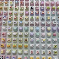Jolies touches de clavier artisanales en résine 3D, motifs animaux de dessin animé et sportifs, touches personnalisées pour la décoration de claviers mécaniques