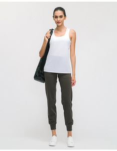 Top deportivo con sujetador incorporado para mujer, Top corto para correr, <span class=keywords><strong>blusa</strong></span> de Yoga transpirable suelta, ropa de entrenamiento, camisetas <span class=keywords><strong>sin</strong></span> mangas cortas - Product Image 3