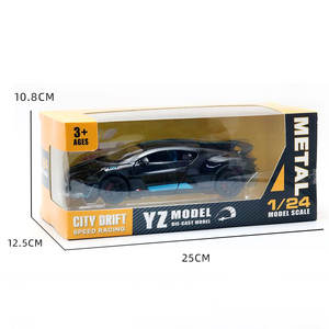 Nouvelle <span class=keywords><strong>voiture</strong></span> <span class=keywords><strong>de</strong></span> sport miniature DIVO en alliage 1:24 avec portes ouvrables, fonction <span class=keywords><strong>de</strong></span> recul et effets lumineux et sonores - Product Image 4