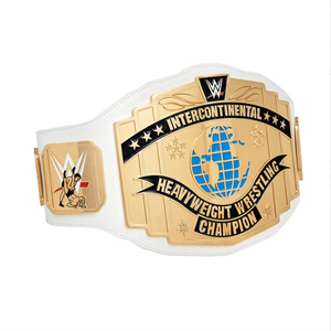 Cinturón de Campeón Mundial de Boxeo de Peso Pesado con Diseño Personalizado y Logotipo <span class=keywords><strong>del</strong></span> Equipo, Cinturón Deportivo de Boxeo, Kickboxing y Lucha Libre, Dorado - Product Image 1