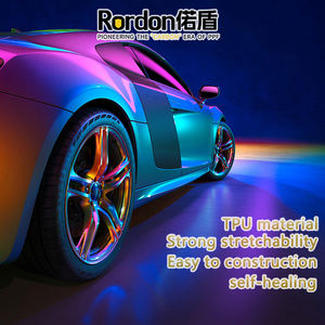 Película de protección de pintura de Color PPF TPU autocurativa de gran venta, películas de envoltura de <span class=keywords><strong>coche</strong></span> antiarañazos metálicas de alto brillo antiarañazos - Product Image 6