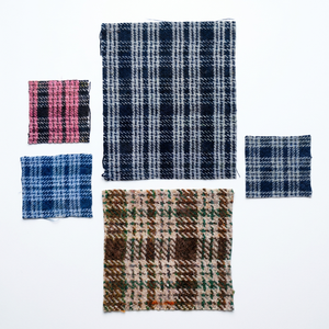 Tela Tweed Tejida Royal Majestic de 300 Gsm en Varios Colores a Rayas, Diseño de Punto Orgánico y Ecológico - Product Image 1