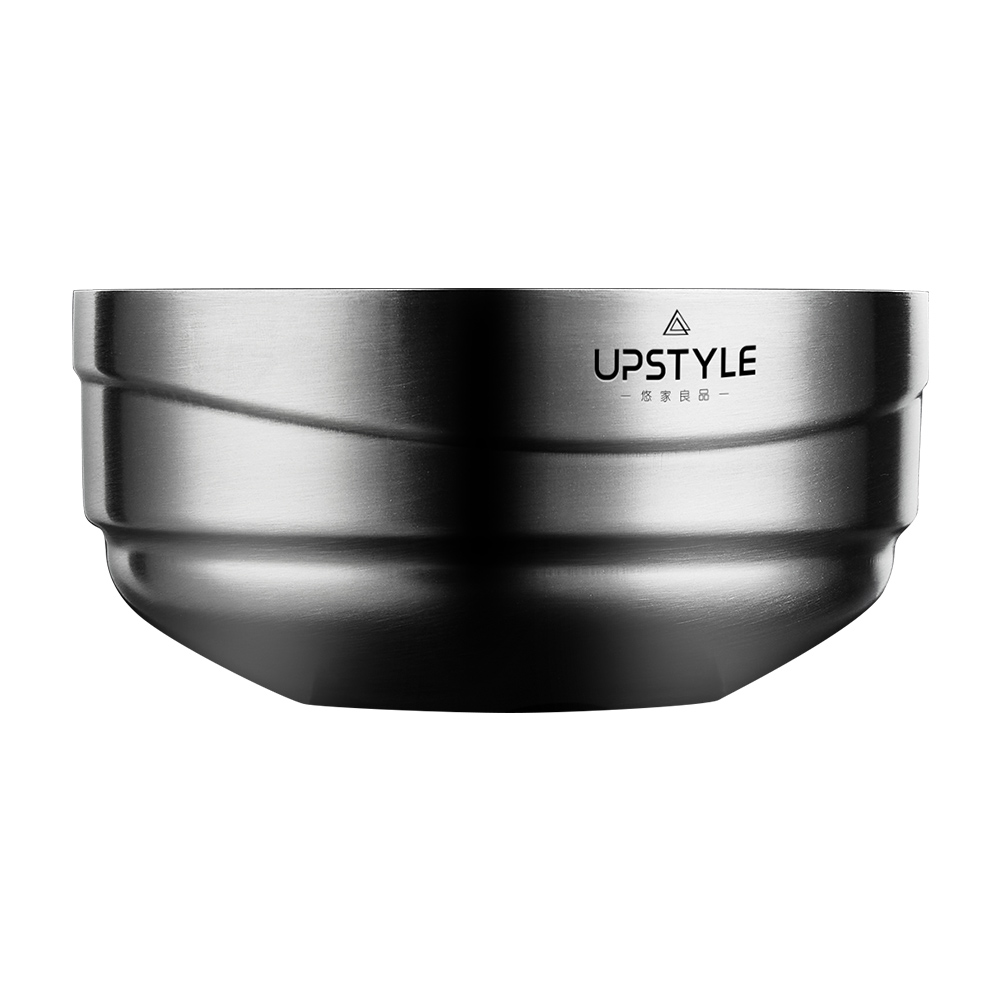 Заводская поставка, Высококачественная Двойная Стенка из нержавеющей стали, миска для супа, антиобжигающая, легкая чистка, готовая к отправке