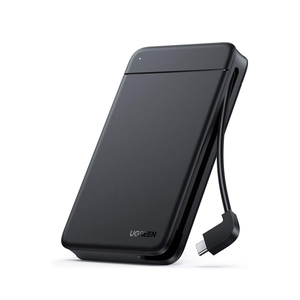 Boîtier de <span class=keywords><strong>disque</strong></span> <span class=keywords><strong>dur</strong></span> USB C UGREEN, USB 3.1 Gen 1 vers SATA III 5 Gbps pour <span class=keywords><strong>SSD</strong></span> et HDD 2,5 pouces, 9,5 mm, 7 mm, boîtier de <span class=keywords><strong>disque</strong></span> <span class=keywords><strong>dur</strong></span> <span class=keywords><strong>externe</strong></span> - Product Image 1