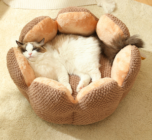Antistatische <span class=keywords><strong>Cactus</strong></span> Bloemblaadjes Zacht Comfortabel Warm Chique Hondenbedden Huisdier Schattige Bedden Beste Bedden Voor Huisdieren - Product Image 3