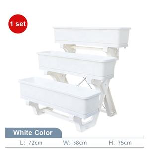 Jardinière Verticale à 3 Niveaux, Bac de Culture Surélevé Autoportant, Support de Plantes Écologique - Product Image 3