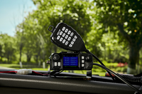 Radio mobile quadri-bande QYT KT-7900D VHF UHF Mini écran couleur pour émetteur-récepteur de taxi, voiture, camion, radio amateur