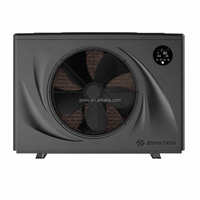 Pompe à chaleur électrique intelligente WiFi pour piscine, R32 Inverter, chauffe-eau sans réservoir pour hôtels et espaces commerciaux extérieurs