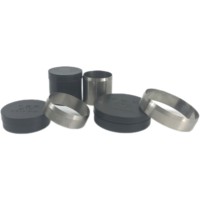 Muestreador de anillo de corte de suelo, cuchillo de anillo de prueba de consolidación para Cuchillo de anillo de muestreo de suelo, acero inoxidable 304 61,8 50,46 70 79,8mm