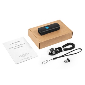 Bộ Nhớ Chứng Khoán Dài Phạm Vi Màu Xanh Răng Mã Vạch Đầu Đọc Mini Hàng Tồn Kho 1D 2D Mã Qr Di Động Không Dây Máy Quét Mã Vạch - Product Image 6