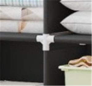 Foldable Diy Metal Multi Compartments Functional Cloth Wardrobe Non Woven Fabric Portable Clothes Storage Wardrobe - Product Image 4