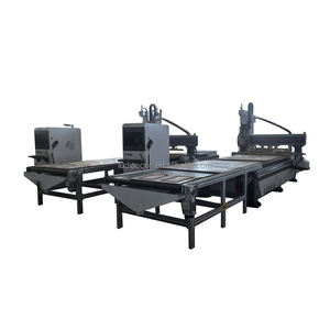 Máquina Router CNC Ludiao 1325 ATC con NC Studio y PLC Syntec, Carga/Descarga Automática para Corte de Puertas de Gabinetes, MDF/Acrílico - Product Image 2