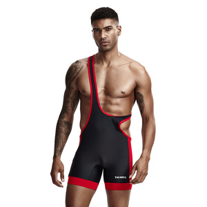 Sous-vêtements pour hommes Slim Body Shaper <span class=keywords><strong>Wrestling</strong></span> Singlets Combinaisons Sous-vêtements <span class=keywords><strong>sexy</strong></span> Bodywear Sports Bodybuilding Singlets Onesie - Product Image 1