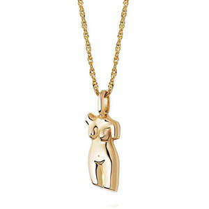 Collier élégant et personnalisé en acier inoxydable avec pendentif pour femmes, <span class=keywords><strong>visage</strong></span> <span class=keywords><strong>de</strong></span> <span class=keywords><strong>femme</strong></span> <span class=keywords><strong>abstrait</strong></span> hip hop plaqué or - Product Image 1