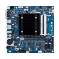 ASUS J3455T-IM-A Motherboard Industri Mini ITX Tipis, SoC Quad-Core J3455/N3350/N4200, DDR3L Hemat Daya, 3 Layar