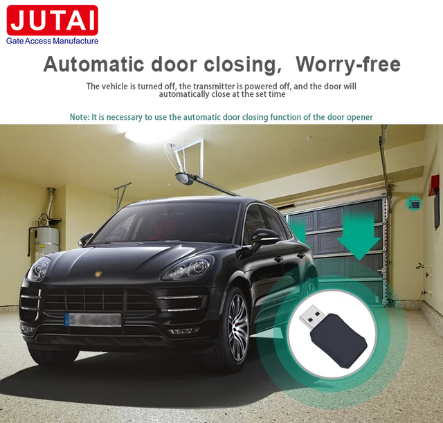 JUTAI Automatic Electric Gate Opener Sliding Door Motor Operator with USB