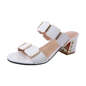 Sandali delle donne Casuali <span class=keywords><strong>Sexy</strong></span> di Alta-Scarpe col tacco alto per la Moda Estate Sandali Tacchi Spessi Pantofole - Product Image 5