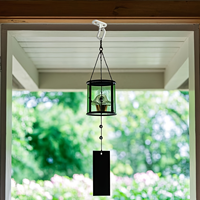 Crochets de suspension robustes en diamant pour plafond, plaqués zinc noir, anti-chute, à fixation murale avec vis, pour éclairage intérieur/extérieur