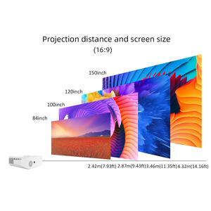 Projecteur de cinéma portable intelligent BYINTEK K20X, projecteur de cinéma, projecteur de <span class=keywords><strong>téléphone</strong></span> portable, projecteur de plafond - Product Image 5