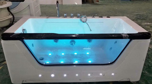 <span class=keywords><strong>Bañeras</strong></span> individuales para interiores WASMO <span class=keywords><strong>bañeras</strong></span> de spa cuadradas fototerapia Accesorios Negros <span class=keywords><strong>bañeras</strong></span> vista al mar vidrio la mejor vista jacuzzis <span class=keywords><strong>bañeras</strong></span> de hidromasaje - Product Image 6