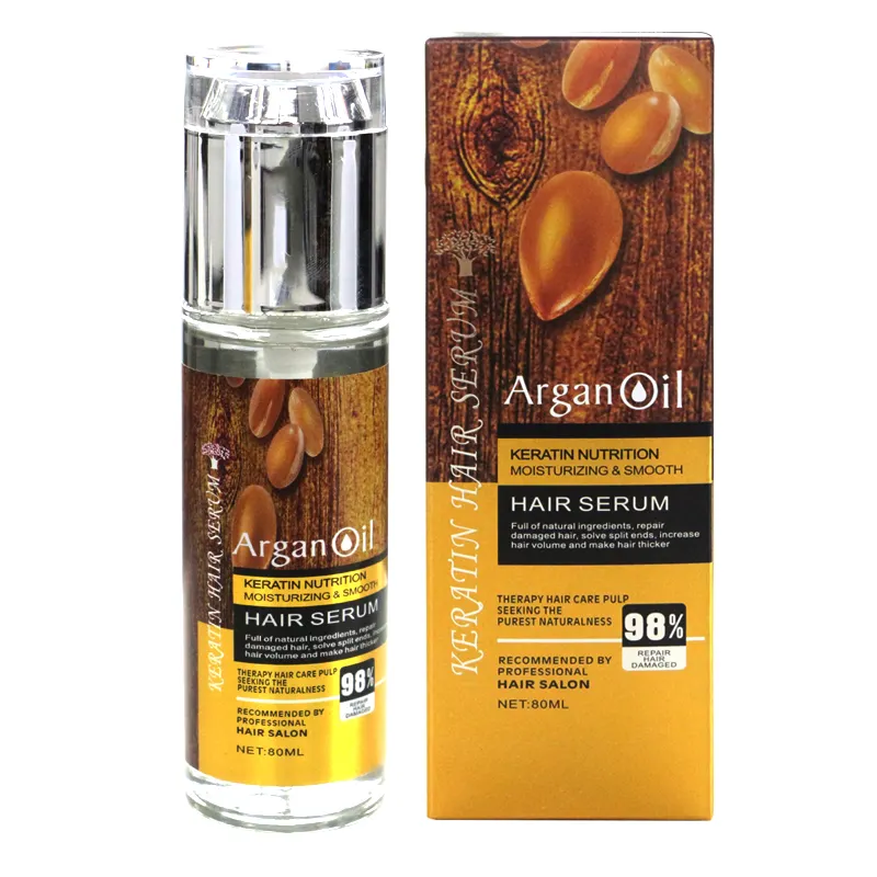 New product Professional Moroccan Argan Oil Hair Serum to repair hair