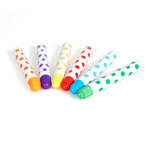 Mini Bingo Dauber Sets 6 Pack in Mixed Colors Bingo Ink