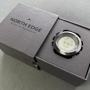 North EDGE นาฬิกาดิจิตอล APACHE-D, นาฬิกาไนลอนกีฬากันน้ำ50เมตร altitimeter Driving Watch สำหรับผู้ชายนาฬิกาดิจิตอล - Product Image 3