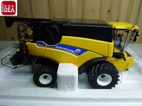 Mini-tracteur agricole, petite moissonneuse-batteuse, modèle miniature en métal moulé sous pression 1:50, jouets moissonneuse-batteuse à maïs