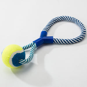 Juego de Juguetes para Masticar para Perros, Cuerda y Pelota para Aliviar el Aburrimiento y la Dentición, para Cachorros Golden Retriever, Teddy, Pomerania y Perros Pequeños/Grandes - Product Image 3