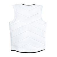 Veste de wakeboard en néoprène blanc pour adultes, gilet de flottabilité, gilet de sauvetage pour le ski nautique, la voile et la natation