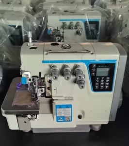Machine à coudre industrielle surjeteuse à grande vitesse QS-B4 à 4 fils avec coupe-fil automatique - Product Image 3