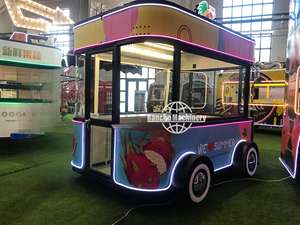 Carrito de Comida Portátil de Acero Inoxidable, Remolque de Cocina Móvil Comercial para Venta de Aperitivos en Mercados, Festivales y Eventos al Aire Libre - Product Image 6