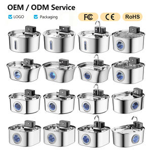 OEM <span class=keywords><strong>3</strong></span>.2L ステンレス製 ワイヤレス自動給水器 猫犬用 コードレス 4200mahバッテリー搭載 ポータブル 人感センサー 室内用 - Product Image 5