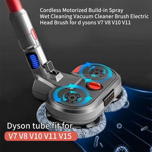2025 <span class=keywords><strong>Dyson</strong></span> แปรงทำความสะอาดแบบลูกกลิ้งขนนุ่มคู่สำหรับรถยนต์และ RVs แปรงทำความสะอาดแบบ V12มีมอเตอร์ V10 V8 V7 - Product Image 5