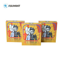 Sac Mylar découpé sur mesure 3,5g imprimé en héliogravure, refermable, anti-odeur, recyclable, et emballage boîte en papier – Vente chaude