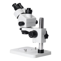 Magic Earth ME745T Real Photo 3.5X-45X Stereo Industry Microscope Video Camera Trinocular