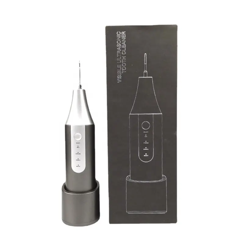 High Frequency Vibrating Electric Ultrasonic Stain Tartar Calculus Ultrasonic Visible Tooth Cleaner